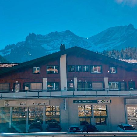 Studio Im Modernen Alpenstyle Adelboden Esterno foto